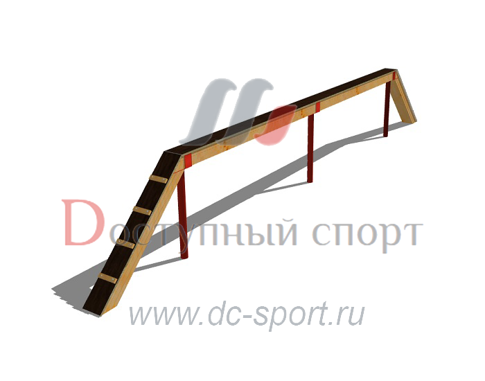 Бум бревно для полосы препятствий