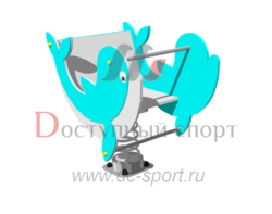 Качалка на пружине Дельфин