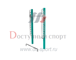 Турник-перекладина с изменяемой высотой