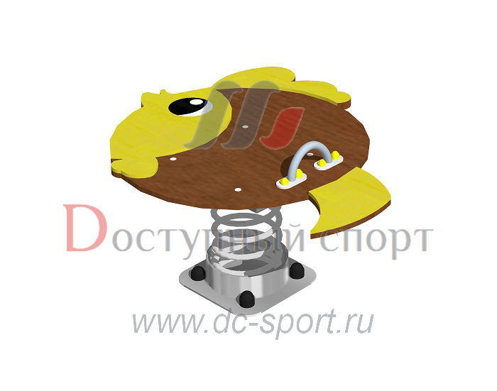 Качалка на пружине Рыбка