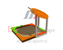 Песочница с навесом