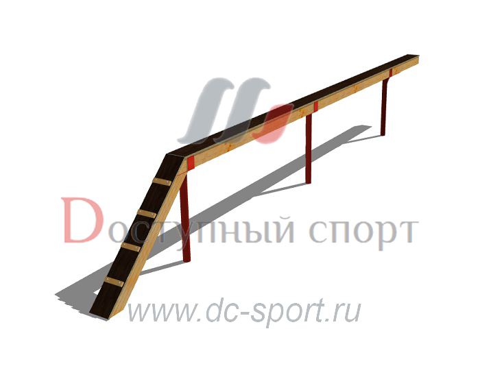 Бревно для полосы препятствий сухопутных войск